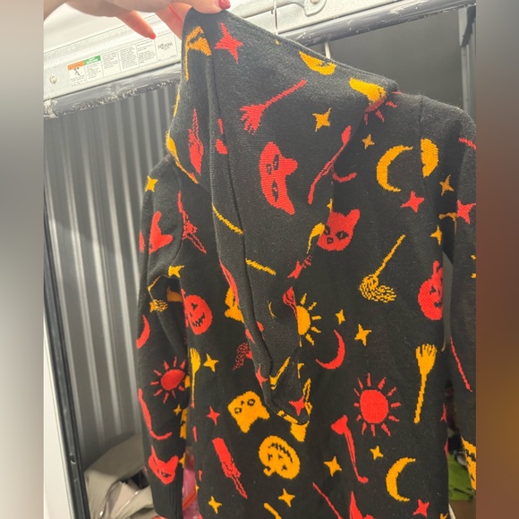 Disney Black and Orange Halloween Cardigan - Picture 4 of 5